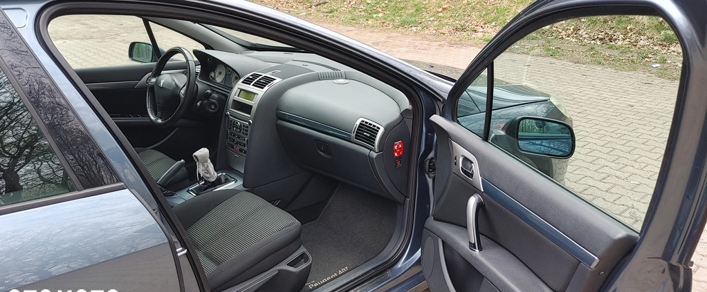 Peugeot 407 cena 12000 przebieg: 261514, rok produkcji 2007 z Wałbrzych małe 106